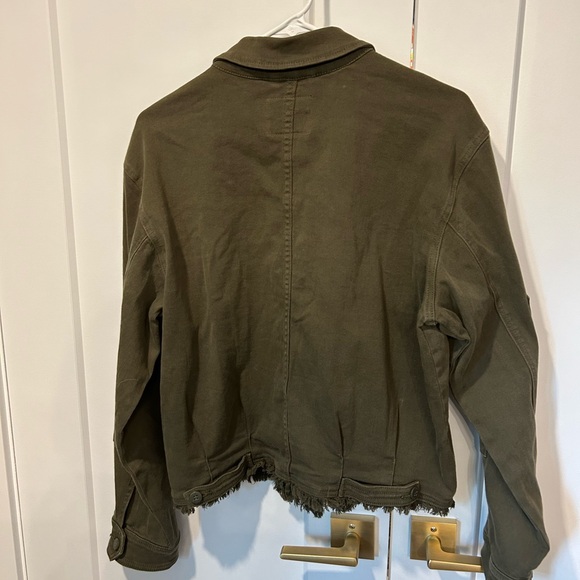 SANCTUARY JACKET GENTLY  WORN BOUGHT AT ANTHROPOLOGIE SIZE LARGE - Picture 3 of 6